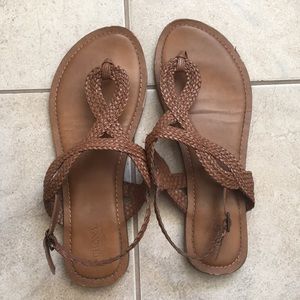 Merona Brown Summer Sandals